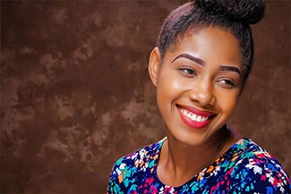 Young Woman Smiling
